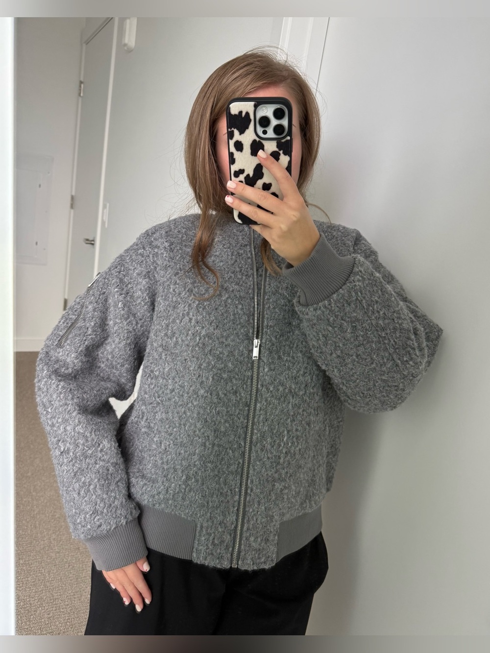 H&M Women’s Teddy Jacket Size S